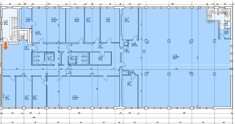 Büro-/Praxisfläche zur Miete 12,30 € 1.126 m²<br/>Bürofläche Pennenfeld Bonn 53177