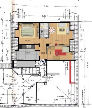 Wohnung zur Miete 350 € 3,5 Zimmer 53,9 m² 3. Geschoss frei ab sofort Paul Gerhardt Str 7 Wanheimerort Duisburg 47055