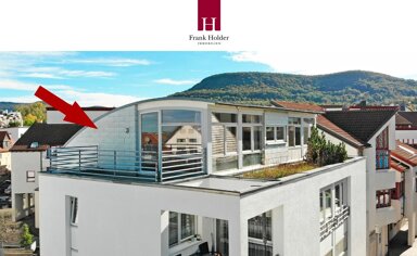 Penthouse zur Miete 910 € 2,5 Zimmer 70 m² 3. Geschoss Pfullingen 72793