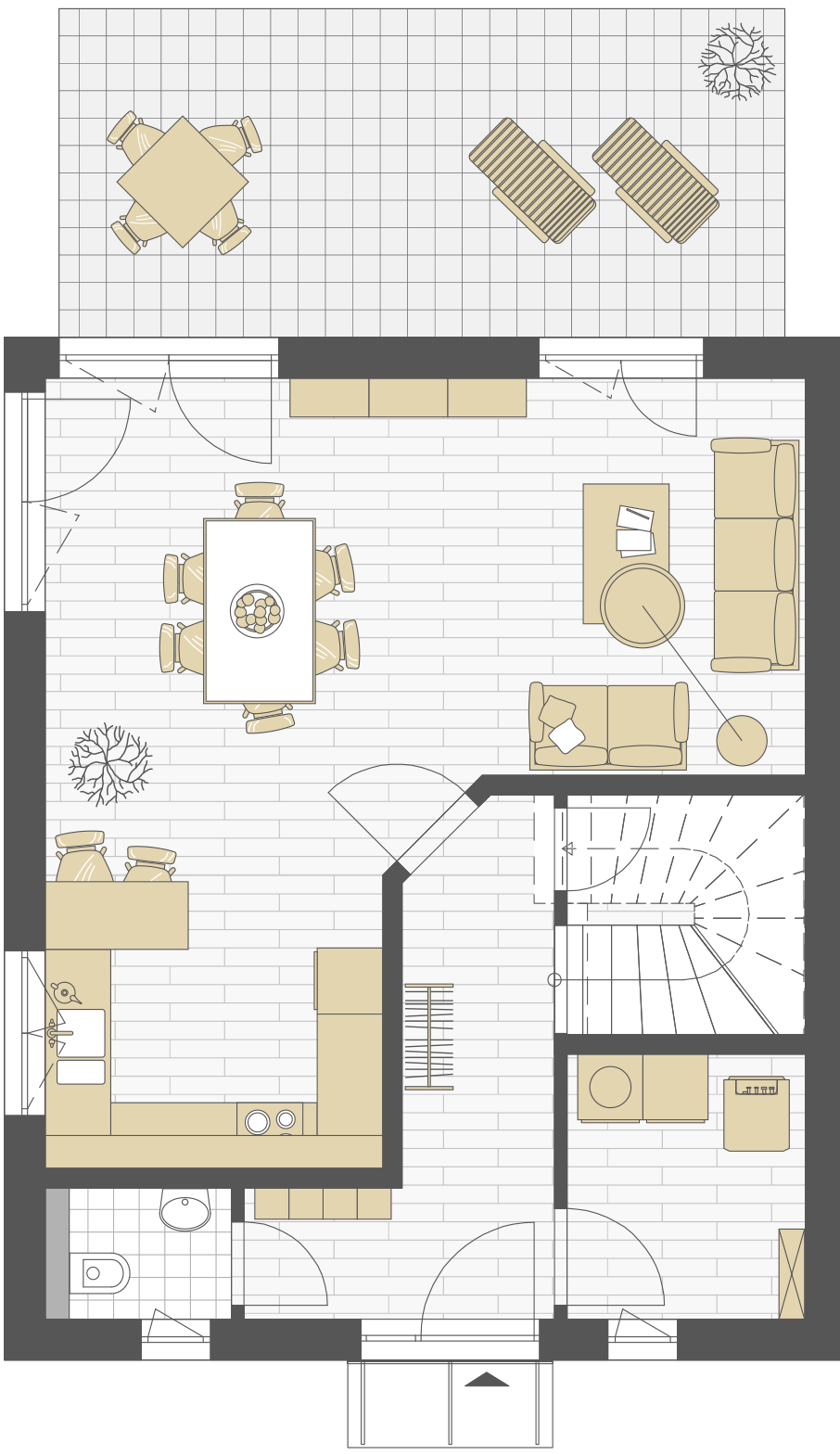 Doppelhaushälfte zum Kauf 499.500 € 4 Zimmer 117,3 m²<br/>Wohnfläche 262 m²<br/>Grundstück Stadtkern Bernau bei Berlin 16321