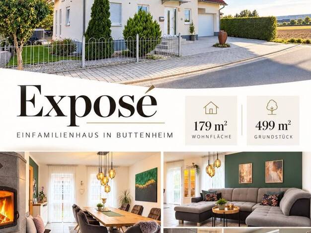 Einfamilienhaus zum Kauf provisionsfrei 689.000 € 7 Zimmer 179 m² 499 m² Grundstück Buttenheim Buttenheim 96155