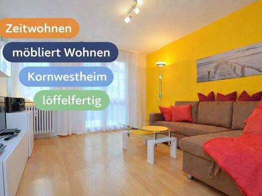 Wohnung zur Miete Wohnen auf Zeit 1.190 € 2 Zimmer 42 m² frei ab 29.05.2026 Georg Friedrich Händel Straße 0 Kornwestheim 70806