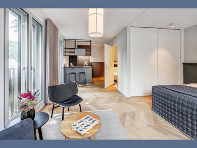 Wohnung zur Miete Wohnen auf Zeit 2.320 € 1 Zimmer 40 m² frei ab 01.09.2025 Herzogpark München 81679