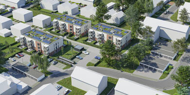 Wohnung zur Miete - Neubau 667 € 2 Zimmer 59,5 m² EG frei ab 01.09.2025 Zillestraße 15 Groß-Erkenschwick Oer-Erkenschwick 45739
