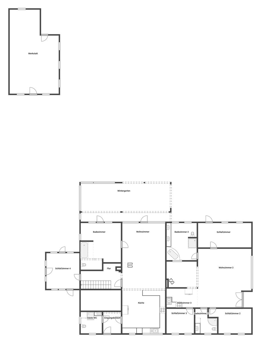 Immobilie zum Kauf als Kapitalanlage geeignet 799.000 € 15 Zimmer 360 m²<br/>Fläche 4.900 m²<br/>Grundstück Süderbrarup 24392