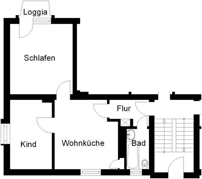 Wohnung zur Miete 509 € 2 Zimmer 48,5 m²<br/>Wohnfläche 18.02.2025<br/>Verfügbarkeit Norderneyer Weg 2 List Hannover 30163