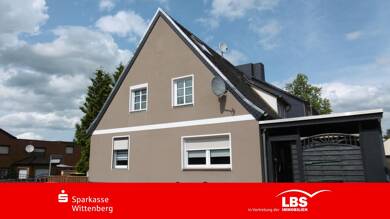 Doppelhaushälfte zum Kauf 116.000 € 8 Zimmer 120 m² 265 m² Grundstück Abtsdorf Lutherstadt Wittenberg 06888