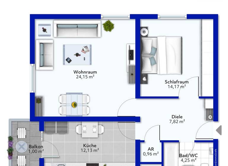 Wohnung zum Kauf 119.000 € 2 Zimmer 65 m² Dudweiler Saarbrücken 66125