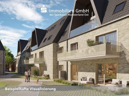 Wohnung zum Kauf - Erstbezug provisionsfrei 325.000 € 1 Zimmer 33 m² EG Mauritz Münster 48145