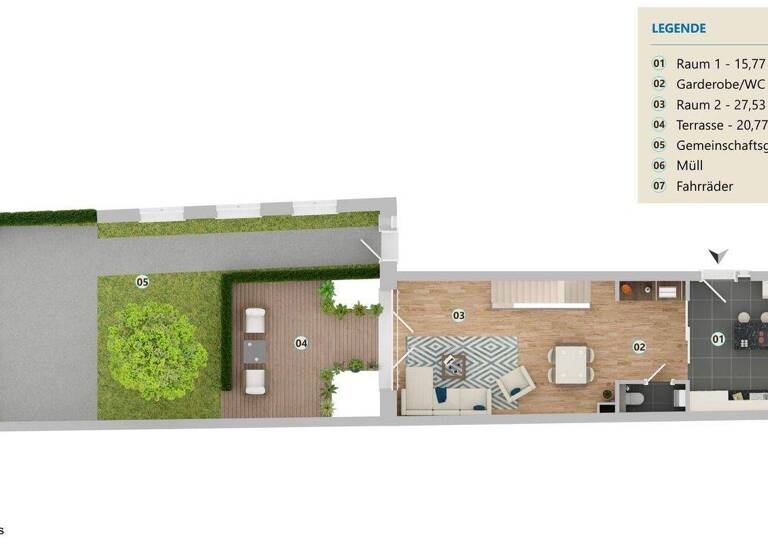 Maisonette zum Kauf 585.000 € 2 Zimmer 100 m² Innenstadt Lübeck 23552