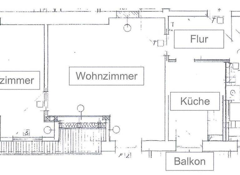 Wohnung zur Miete 540 € 2 Zimmer 60 m² 1. Geschoss frei ab sofort Warnkenhagen Kalkhorst 23948