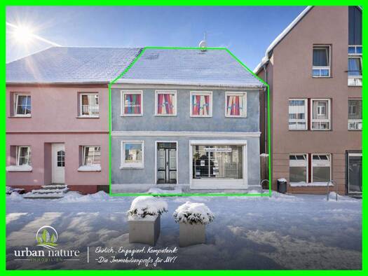 Reihenmittelhaus zum Kauf 55.000 € 5 Zimmer 149 m² 364 m² Grundstück Stadtkern Barth 18356