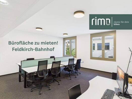 Büro zur Miete 17,44 € 4 Zimmer Feldkirch 6800