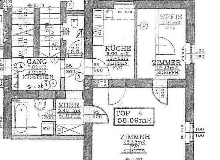 Wohnung zur Miete 424 € 2 Zimmer 58,1 m² 1. Geschoss Edlach an der Rax 2651