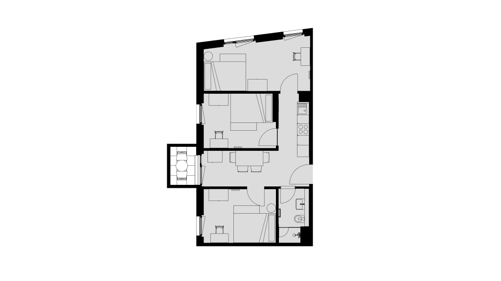 Wohnung zur Miete Wohnen auf Zeit 550 € 3 Zimmer 10 m²<br/>Wohnfläche 09.01.2025<br/>Verfügbarkeit Berliner Straße 22 Zentrum - Nord Leipzig 4105