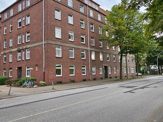 Wohnung zur Miete 722 € 2 Zimmer 50 m² 3. Geschoss frei ab sofort Harburger Chaussee 47 Kleiner Grasbrook Hamburg 20539