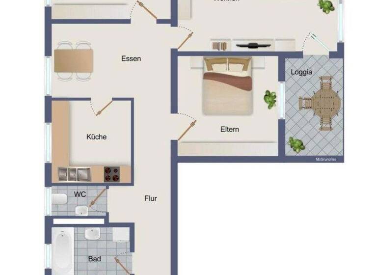 Wohnung zum Kauf provisionsfrei 269.000 € 3,5 Zimmer 89 m² 1. Geschoss Laichingen 89150