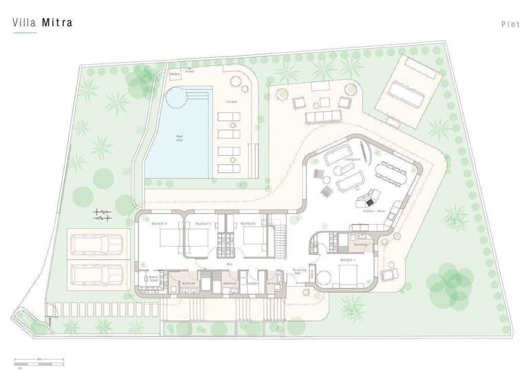 Villa zum Kauf provisionsfrei 1.187.000 € 5 Zimmer 330 m² 870 m² Grundstück Calle Coliseo de Roma 264 San Fulgencio 03177