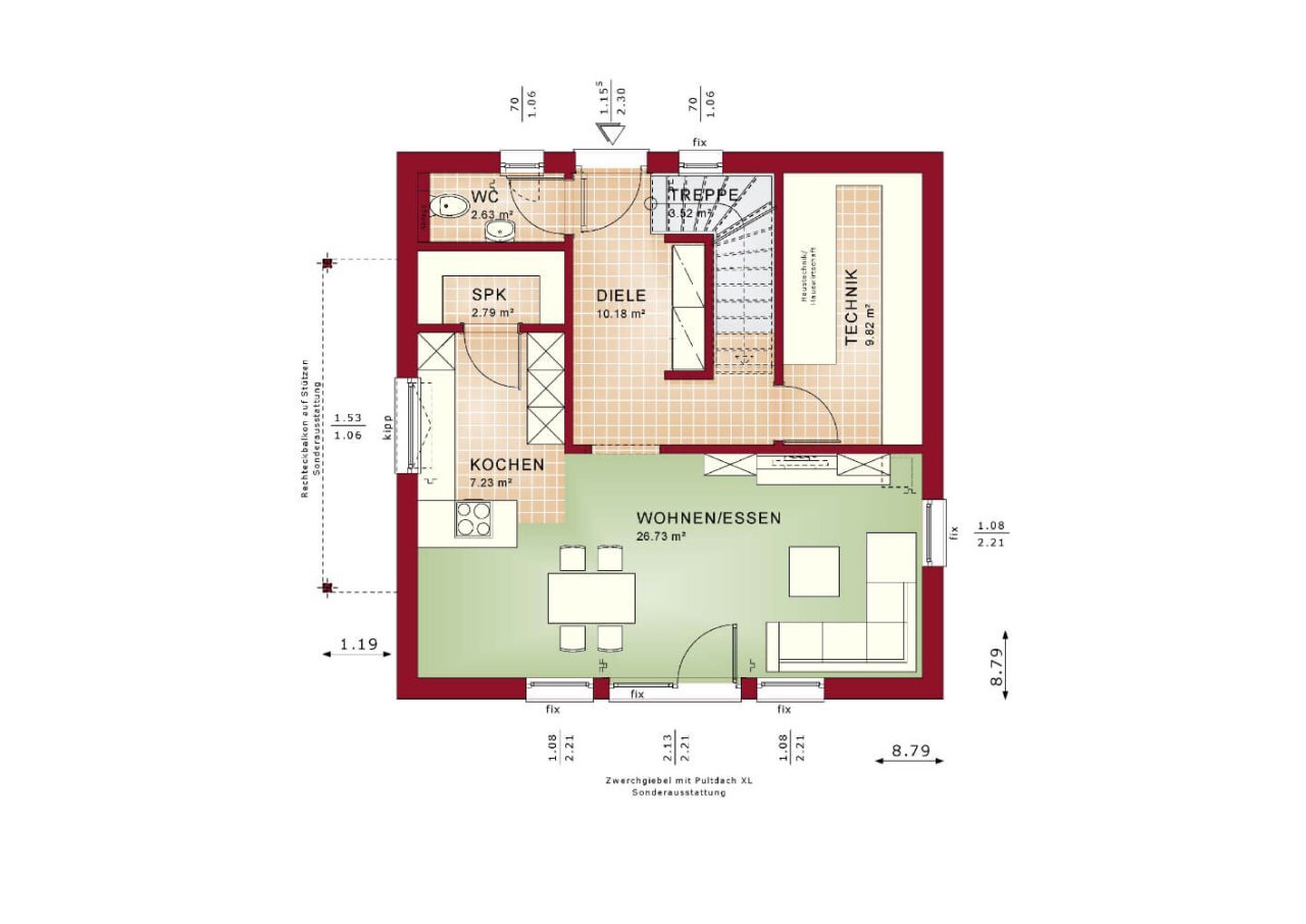 Einfamilienhaus zum Kauf provisionsfrei 423.374 € 4 Zimmer 124 m²<br/>Wohnfläche 474 m²<br/>Grundstück Saarburg Saarburg 54439