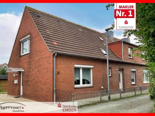 Reihenendhaus zum Kauf 129.000 € 6 Zimmer 111,6 m² 442 m² Grundstück Borssum/Hilmarsum Emden 26725