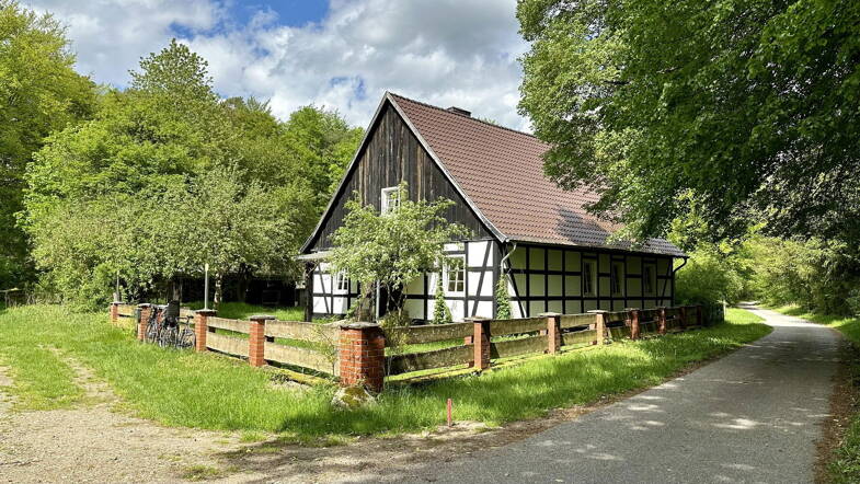 Einfamilienhaus zur Miete 300 € 1 Zimmer 30 m² 3.500 m² Grundstück frei ab 01.06.2025 Gramzow Gransee 16775