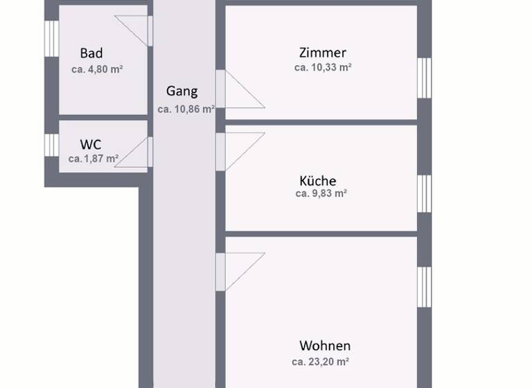 Wohnung zum Kauf provisionsfrei 329.000 € 4 Zimmer 89,1 m² 1. Geschoss Thalfingen 89275