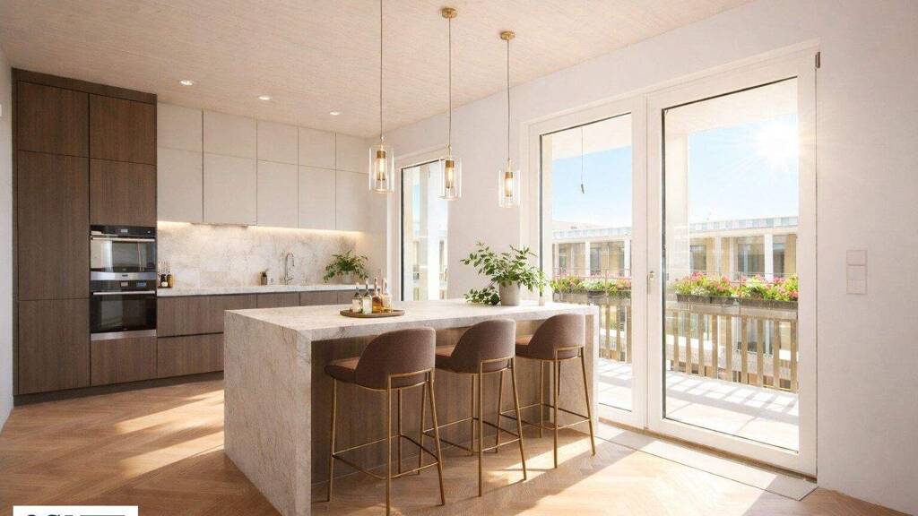 Wohnung zum Kauf - Erstbezug 1.123.000 € 4 Zimmer 107,2 m² 4. Geschoss Obere Donaustraße 23 Wien 1020