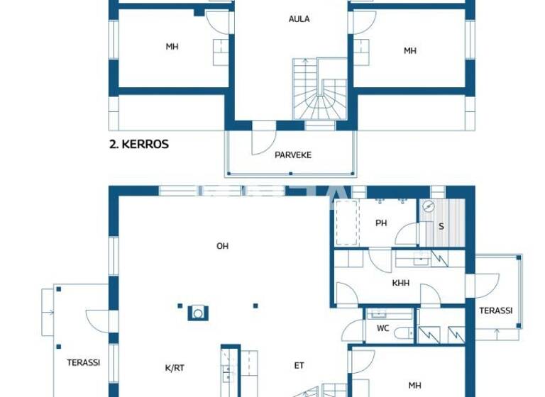 Einfamilienhaus zum Kauf 649.000 € 6 Zimmer 180 m² 752 m² Grundstück Karhi 8 Järvenpää 04400