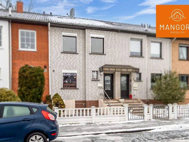 Reihenmittelhaus zum Kauf 219.000 € 4 Zimmer 102 m² 369 m² Grundstück Bungerhof Delmenhorst 27753