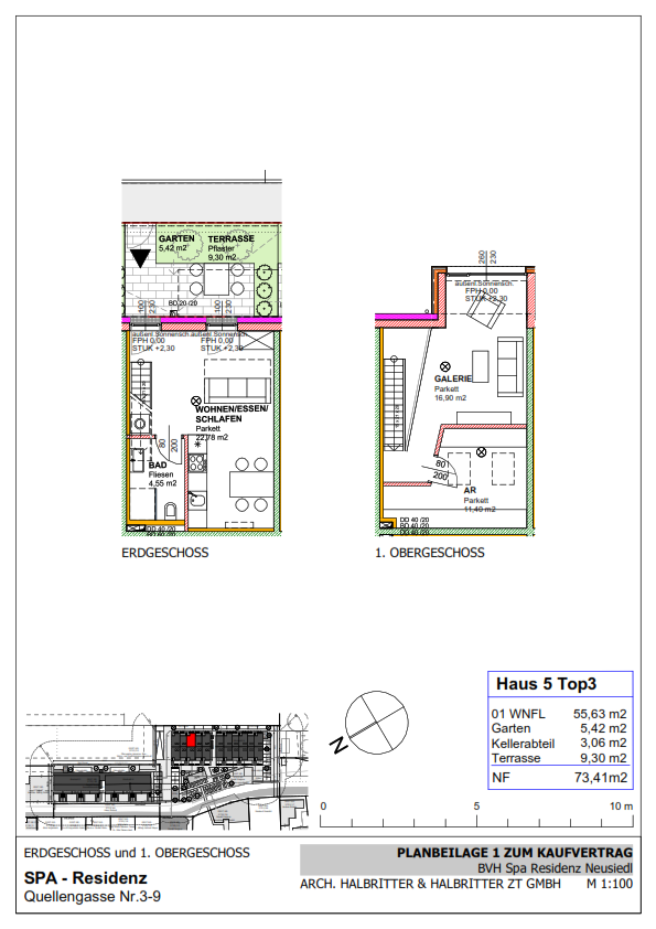 Wohnung zum Kauf 328.000 € 2 Zimmer 55,6 m²<br/>Wohnfläche Neusiedl am See 7100