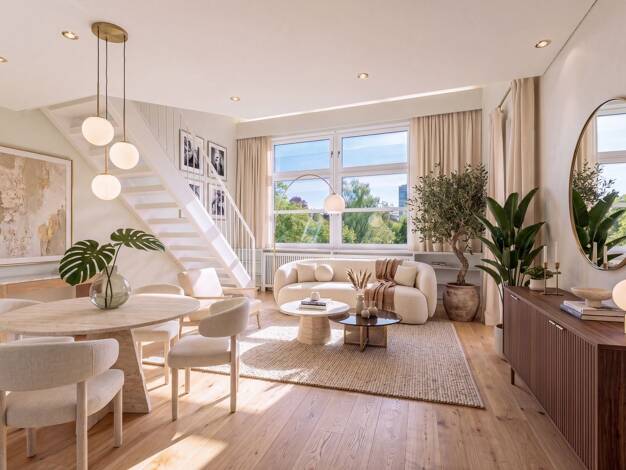 Wohnung zum Kauf 800.000 € 3,5 Zimmer 103 m² Geschoss 3/4 Bogenhausen München 81925