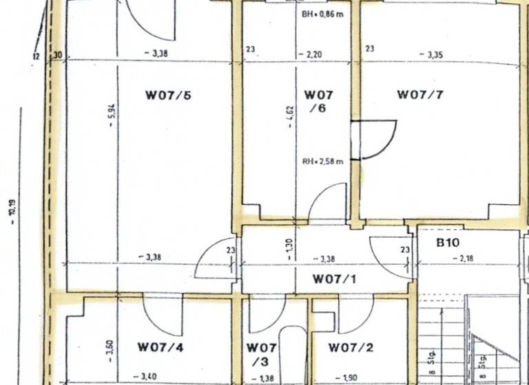 Wohnung zum Kauf 65.000 € 4 Zimmer 75 m² frei ab sofort Milmersdorf 17268