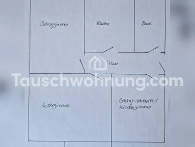 Wohnung zur Miete Tauschwohnung 676 € 3 Zimmer 69 m² 4. Geschoss Martinsviertel - Ost Darmstadt 64289