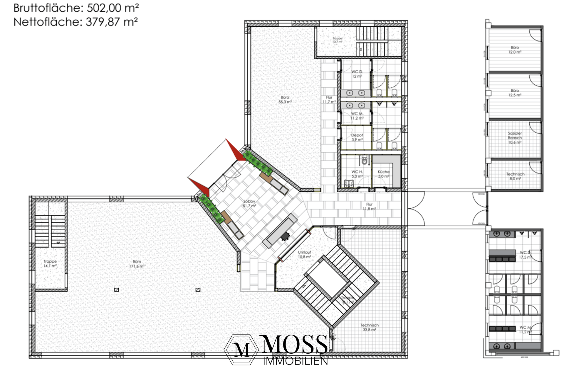 Land-/Forstwirtschaft zur Miete 20.000 € 5.000 m²<br/>Grundstück Gewerbepark Eschbach 79427