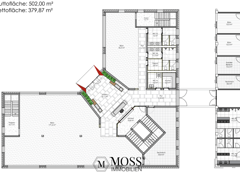 Land-/Forstwirtschaft zur Miete 20.000 € 5.000 m²<br/>Grundstück Gewerbepark Eschbach 79427