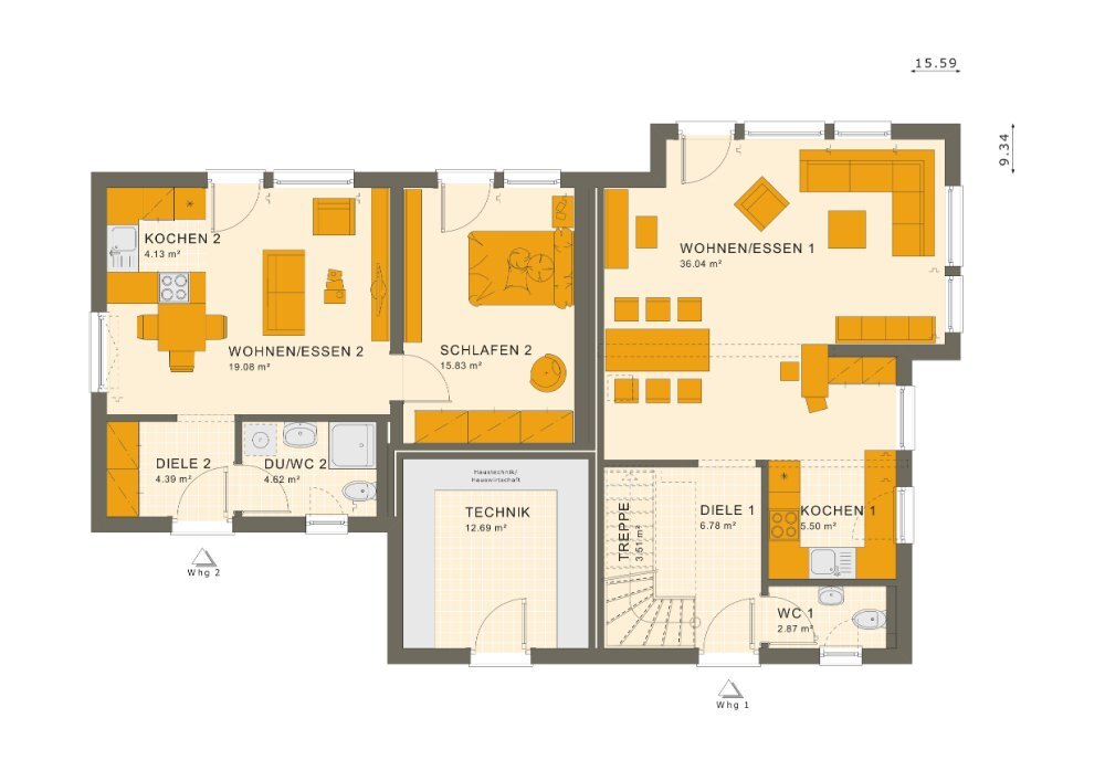 Mehrfamilienhaus zum Kauf provisionsfrei 1.100.000 € 8 Zimmer 183 m²<br/>Wohnfläche 800 m²<br/>Grundstück 01.05.2026<br/>Verfügbarkeit Feudenheim - Nord Mannheim 68259