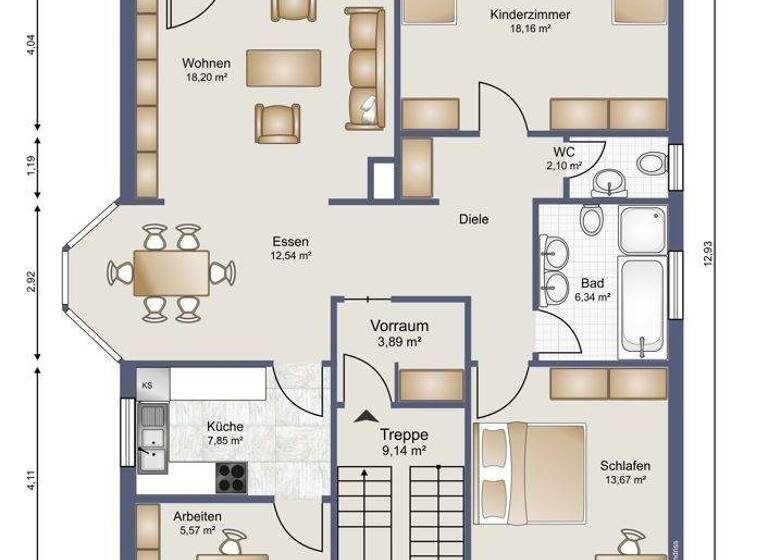 Mehrfamilienhaus zum Kauf 598.000 € 12 Zimmer 272,5 m² 3.749 m² Grundstück Borkheide 14822