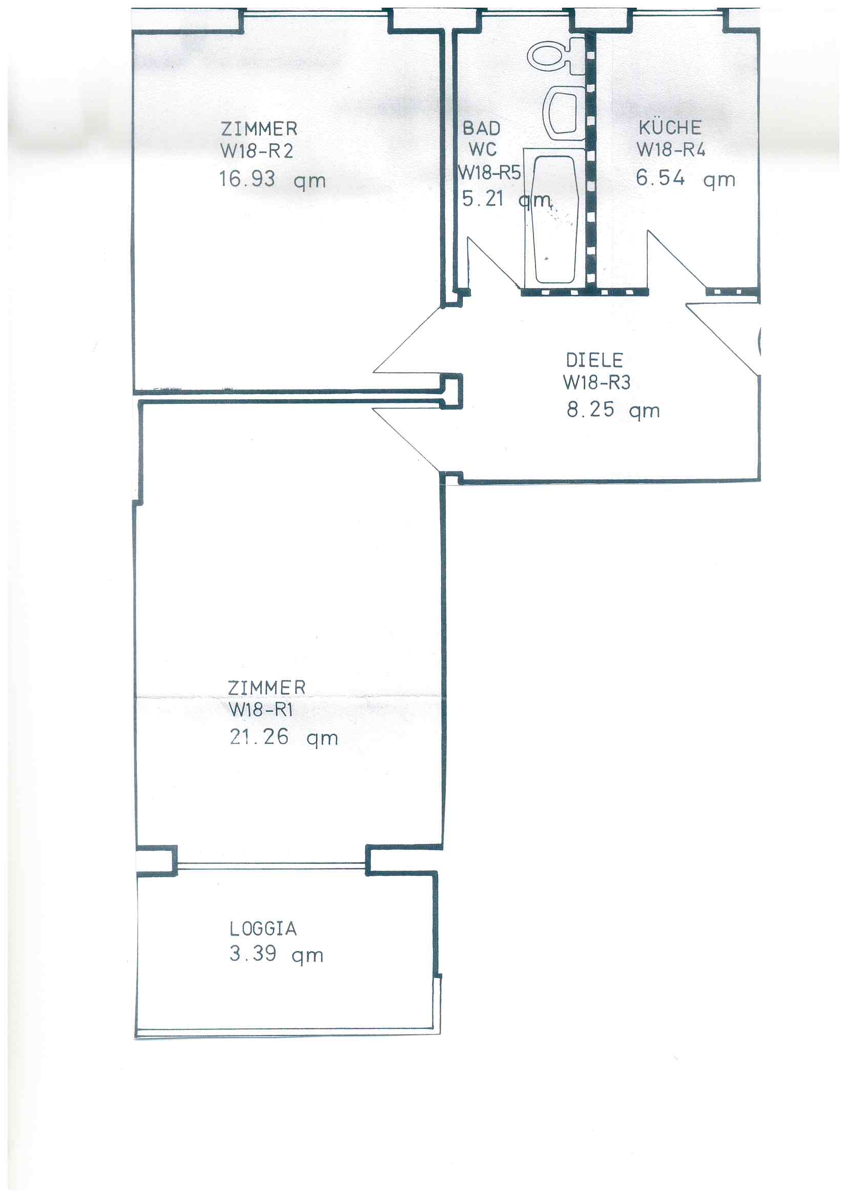 Wohnung zum Kauf 529.000 € 2 Zimmer 62 m²<br/>Wohnfläche 3.<br/>Geschoss Uhlenhorst Hamburg 22085