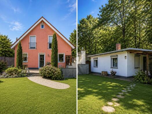 Mehrfamilienhaus zum Kauf 599.000 € 4 Zimmer 135 m² 1.071 m² Grundstück Schmachtenhagen Oranienburg / Schmachtenhagen 16515