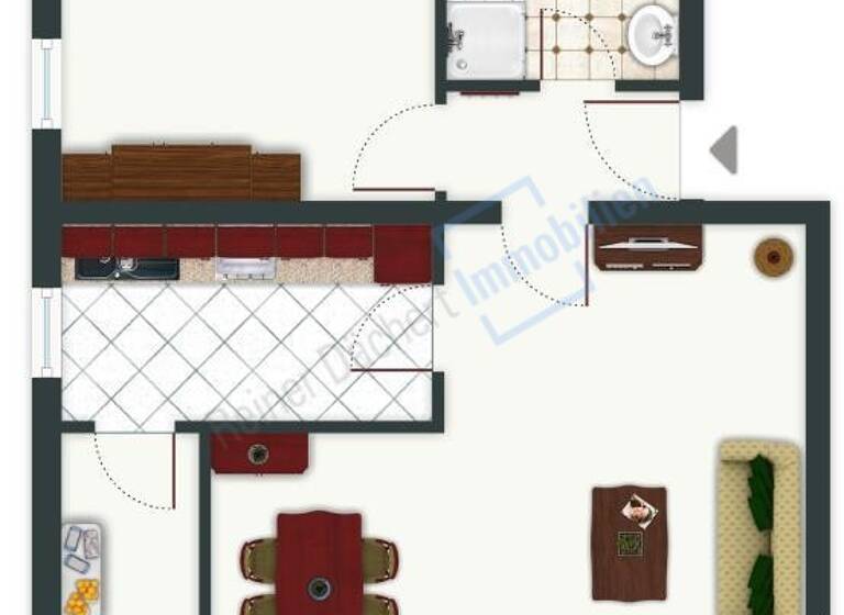 Wohnung zur Miete 595 € 2 Zimmer 63,5 m² 3. Geschoss Groß-Bieberau 64401