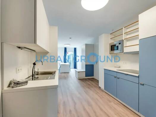 Studio zur Miete 556 € 1 Zimmer 18,5 m² 2. Geschoss frei ab 24.02.2026 Rathenaustraße Oberschöneweide Berlin 12459