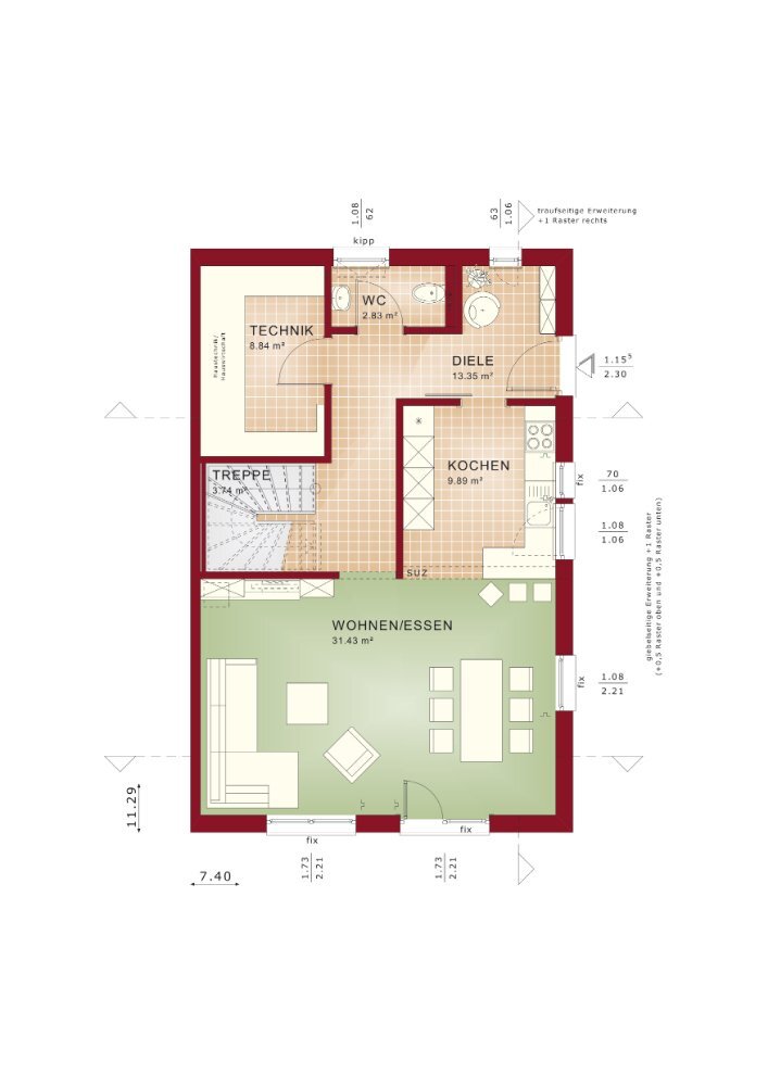 Haus zum Kauf 575.000 € 5 Zimmer 152 m²<br/>Wohnfläche 370 m²<br/>Grundstück Wannweiler Str. Reutlingen 72770