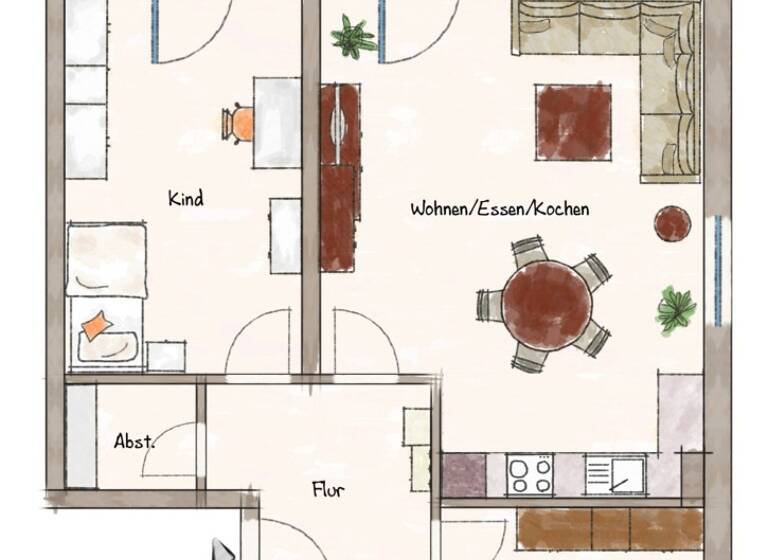Wohnung zum Kauf 473.000 € 3 Zimmer 79,6 m² EG Landsberg Landsberg am Lech 86899