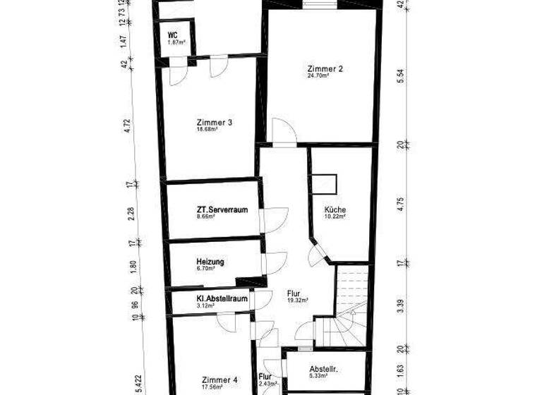 Mehrfamilienhaus zum Kauf 1.348.999 € 15,5 Zimmer 490 m² 344 m² Grundstück Gete Bremen 28211