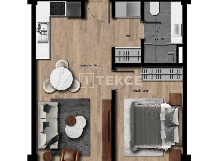 Studio zum Kauf 229.000 € 2 Zimmer 75 m² EG Istanbul 34303