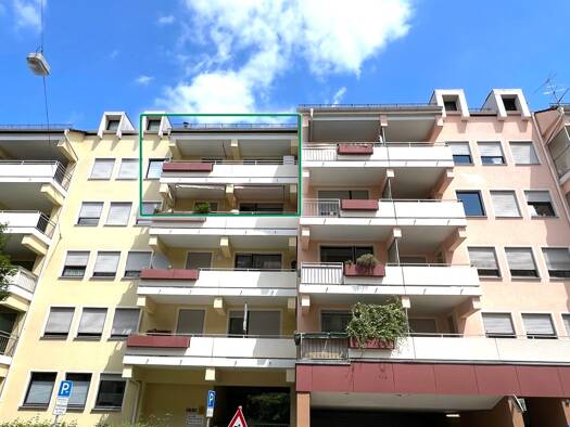 Wohnung zur Miete 750 € 3 Zimmer 73,8 m² 4. Geschoss frei ab 01.09.2026 St Johannis Nürnberg 90419