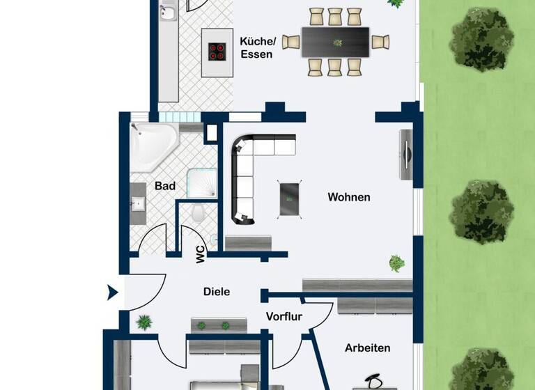 Wohnung zum Kauf 655.000 € 4,5 Zimmer 105,8 m² Heilbronn 74074