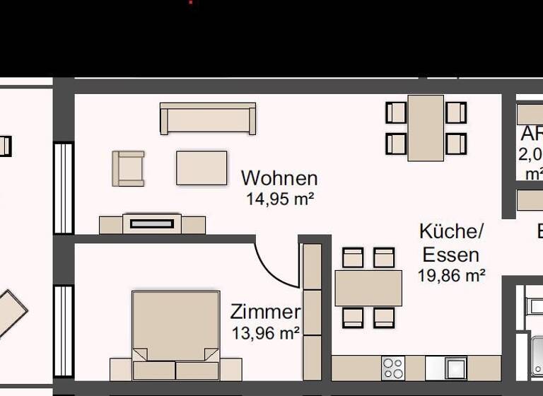 Wohnung zur Miete - Erstbezug 1.135 € 2,5 Zimmer 75,6 m² Aalen 73431