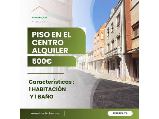 Wohnung zur Miete 500 € 1 Zimmer 58 m² 1. Geschoss Almansa 02640