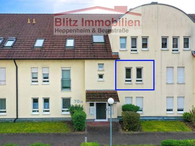 Wohnung zum Kauf 219.000 € 2,5 Zimmer 65,6 m² Heppenheim Heppenheim (Bergstraße) 64646